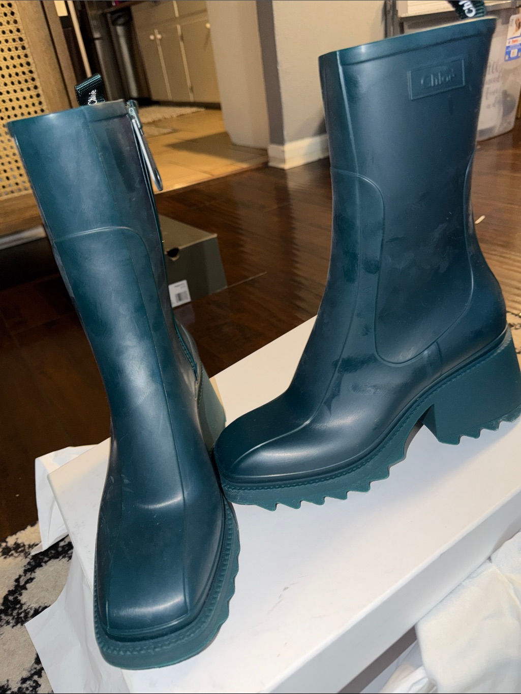 Chlo Emerald Green Rainboot